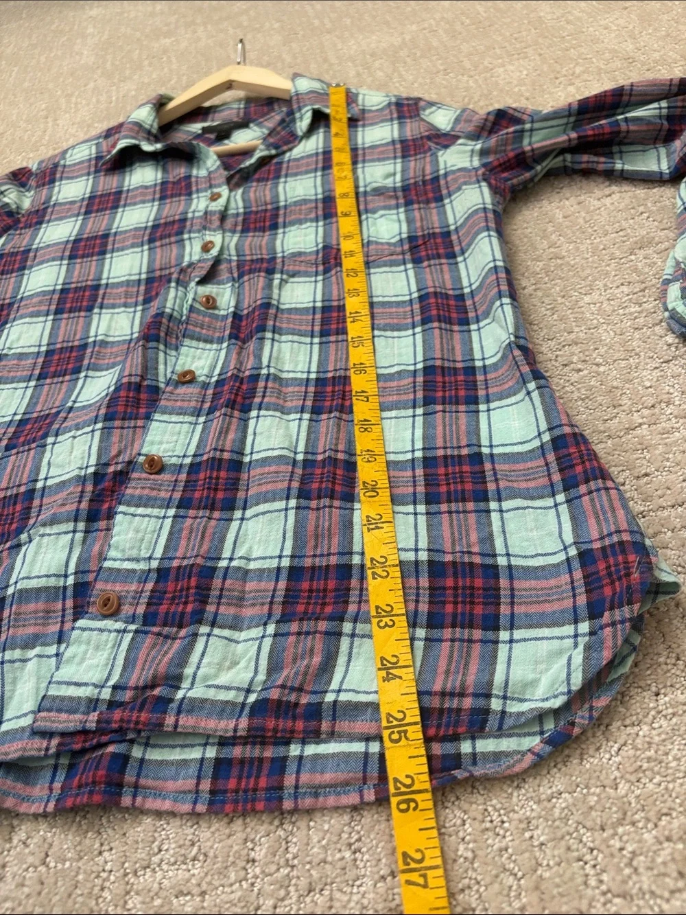 J. Crew Plaid Button-Down Cotton Womens 10 Fall Cozy Flannel